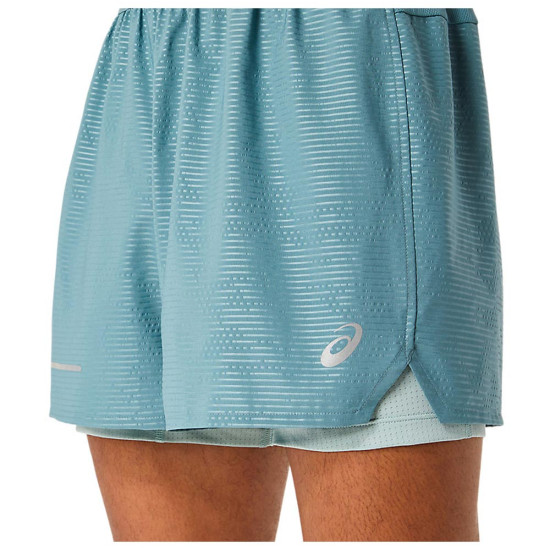 Asics Ανδρικό σορτς Lite-Show 2-IN-1 5IN Asics Ανδρικό σορτς Lite-Show 2-IN-1 5IN